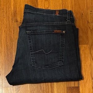 7 For All Mankind Mens Dark Wash Jeans